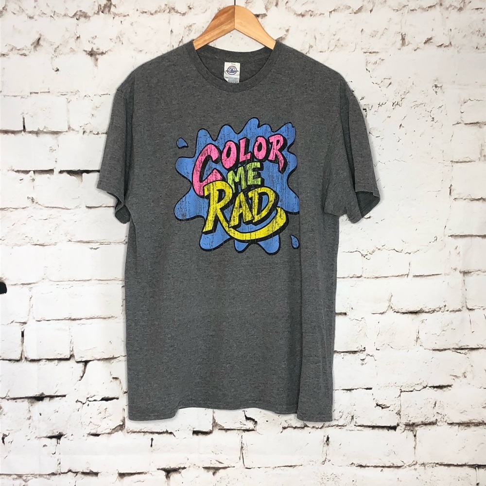 Color Me Rad grey T-shirt